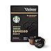 Starbucks Decaf Dark Roast Verismo Coffee Pods — Espresso Roast for Verismo Brewers — 6 boxes (72 pods total)