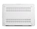 MOSISO Compatible with MacBook Air 13 inch Case (Models: A1466 & A1369, Older Version 2010-2017 Release), Protective Plastic Hard Shell Case Cover, White