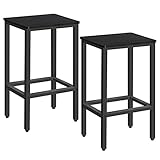MAHANCRIS Bar Stools, Set of 2 Bar Chairs with