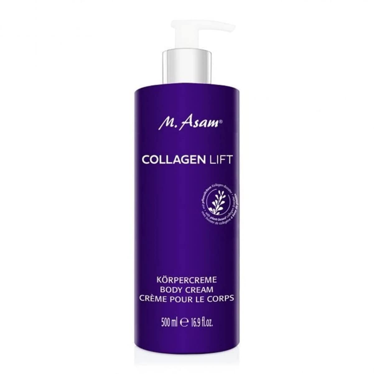 M. Asam Collagen Lift Body Cream XXL (500ml) – Anti-Aging Body Cream with collagen for the entire body, supports collagen synthesis & helps improve resilience & elasticity, skin care