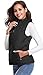 Argstar Women's Stand Collar Lightweight Padded Zip Vest Quilted Gilet
