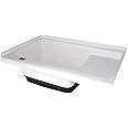 Kohler K-878-0 Highbridge Cast Iron Bath with Right-hand Drain, White Buy Cheap