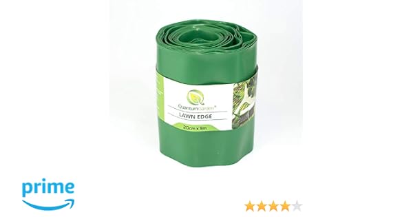 Cellfast, verja de césped marrón, 20 cm x 9 m: Amazon.es ...