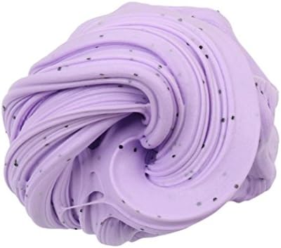 Geyou Fluffy Slime,Floam Slime Scented Stress Relief Toy No Borax Sludge Toys for Kids and Adult New (E)