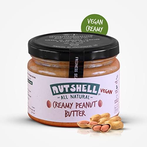 Nutshell Healthy and Dairy Free Vegan Smooth Peanut Butter All