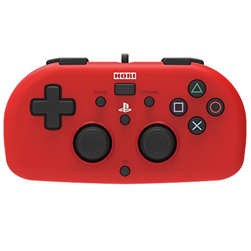 Hori Wired Controller Light For PlayStation 4 - Red Ver. [PS4] [Import Japonais]