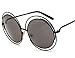 GAMT Round Sunglasses for Women With Retro Double Circle