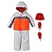 Carter's Just One You Made by Little Boys Red Snowsuit Set with Hat & Mittens
