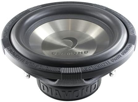 Diamond Audio D1 12D4 12-Inch 200 Watts RMS Dual 4 Ohm Subwoofer 400 W Max