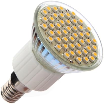 E14 48 SMD LED Warm White 2.5W Light Soptlight Lamp Bulb 230V
