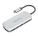 HooToo USB C Hub, 6-in-1 USB C Adapter with 4K USB C to HDMI, 3 USB 3.0 Ports, SD Card Reader, PD Charging Port for MacBook/Pro/Air (2018)，ChromeBook，and More - Silver