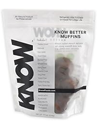 KNOW Foods Gluten Free Muffins, Low Carb, Amazing Taste, Keto + Paleo Friendly - 8 count