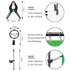 FUDESY Backdrop Stand 7x10Ft Adjustable Photography