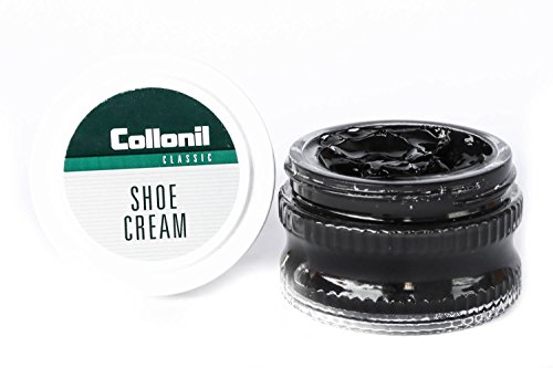 Collonil Black Cream Polish for smooth leather Shoes Boots Handbags