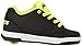 Heelys Boys' Propel 2.0 Sneaker, Black/Bright Yellow, 4 M US Big Kid