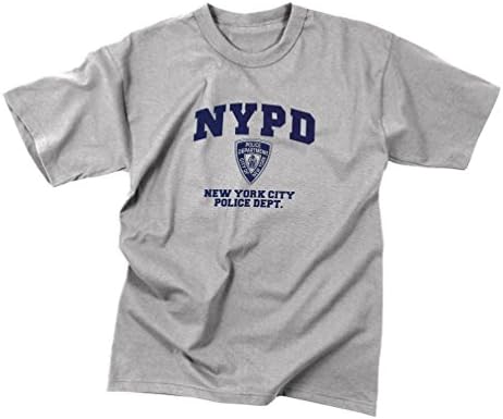 SANDRA NYPD T-Shirts Officially Licensed Police Cotton Undershirt Tee Shirt Top S-2XL