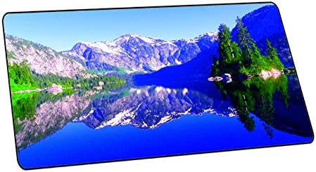 Dhsbd Mouse Pad 400X800Mm Seam Thickening Super Large Game Mouse Pad Anti-Static Wristband Slip Office Game Desktop