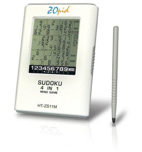 HT-ZS11M - ZOpid 4-in-1 Electronic Sudoku with Touch Screen and Back Light