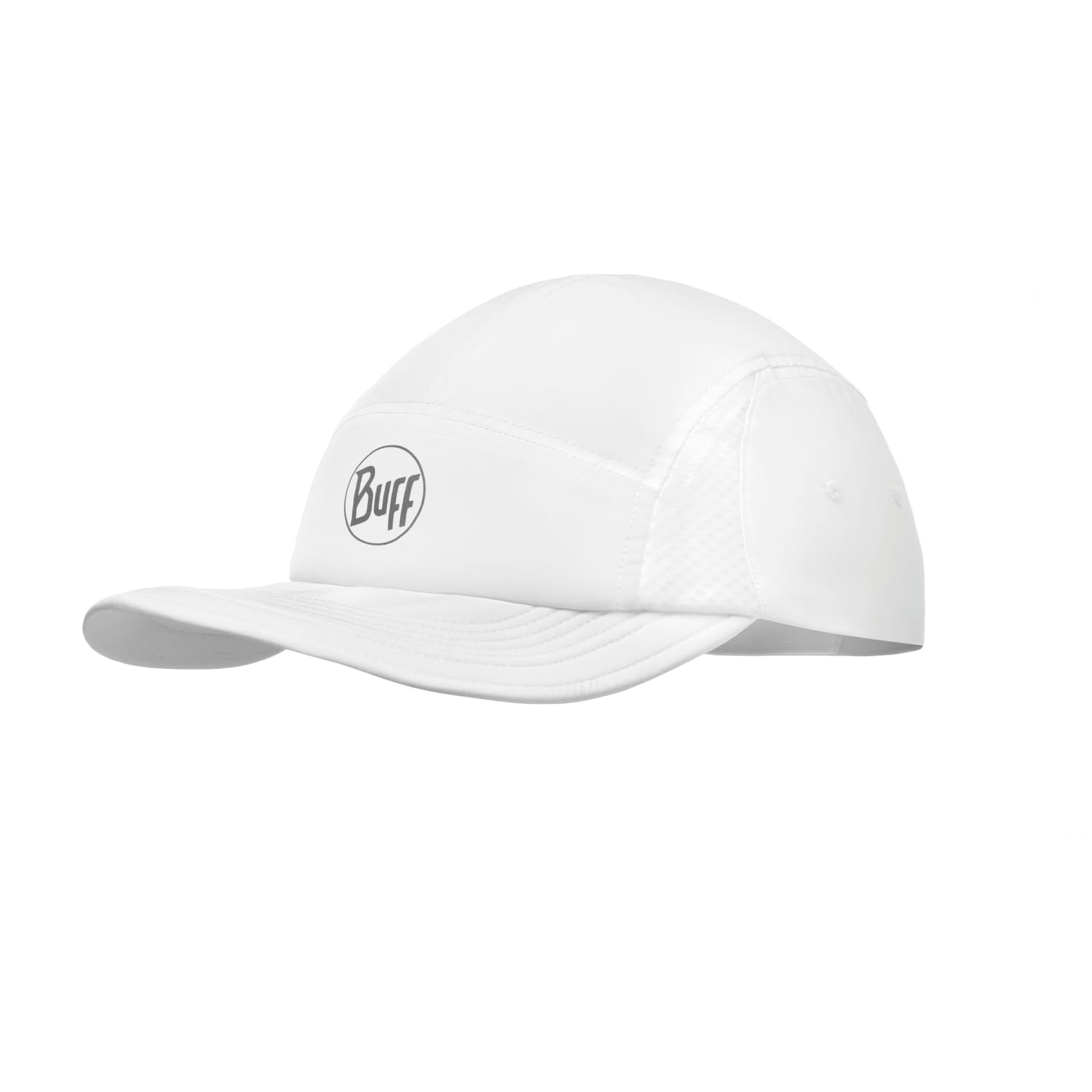 Buff 5 Panel Go Cap White Unisex Adult