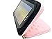 AZ-Cover 7-Inch Tablet Semi-Rigid EVA Bubble Foam Case (Baby Pink) with Wrist Strap for Ogima Kid Pad 7 Inch Android Tablet Touch Kids Tablet + One Capacitive Stylus Pen