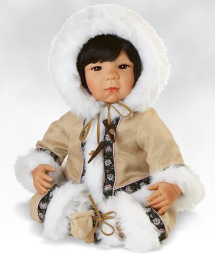 Sakari, 20-inch Collectible Lifelike Baby Doll in Vinyl (Artist: Pat Moulton) By Paradise Galleries Dolls