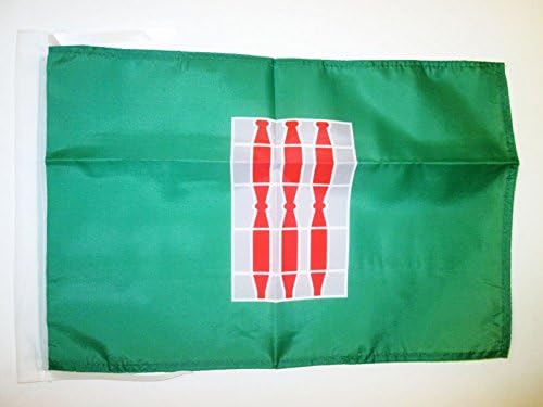 AZ FLAG, Umbria Flag, 18'' x 12'', 100% Polyester Italy, Italian Region Small Banner with Two Cords, Fade Resistant