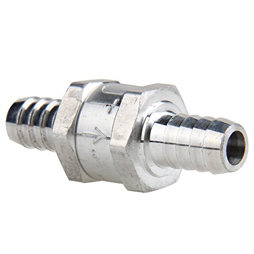 Bang4buck 12mm 1/2" Aluminum One Way Non Return Check Valve Fuel Diesel Water Marine Agriculture - Thumbnail 3