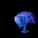 Aquarium Fish Tank Ornament,Simulation Coral Plant Decorations Glowing Silicone Accessories 4pack (2)thumb 4