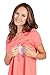 Savi Mom Nursing Nightgown Coral Small