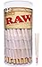 RAW Cones Organic 1 1/4 Size | 150 Pack | Pure Organic Pre Rolled Rolling Paper with Tips & Packing Sticks Included primary