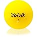 Volvik Vivid Matte Yellow Golf Balls