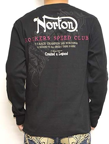 Amazon ノートン Norton 服 アパレル 3n1104 長袖tシャツ ド ブラック色 ライテレコ ロンt ロゴ バイク バイカー 刺繍 プリント メンズ トップス サイズm Tシャツ カットソー 通販 Amazon ノートン Norton 服 アパレル 3n1104 長袖tシャツ ド ブラック色 ライテレコ ロンt ロゴ バイク バイカー 刺繍 プリント メンズ トップス サイズm Tシャツ カットソー 通販