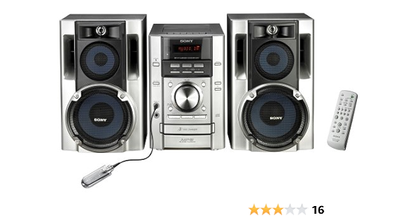 sony 3 cd changer music system