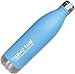 Thermo Tank Insulated Stainless Steel Water Bottle - Ice Cold 36 Hours! Vacuum + Copper Technology - 25 Ounce (Haze Blue, 25oz)
