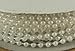 3mm Faux Pearl Plastic Beads on a String Craft Roll White