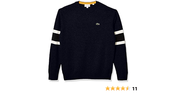 Lacoste Men's Long Sleeve Fancy Stitch 