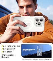 SUCGLES for iPhone 15 Pro Case with MagSafe