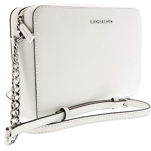 image for MICHAEL Michael Kors Large East/West Crossbody Optic White One Size, O