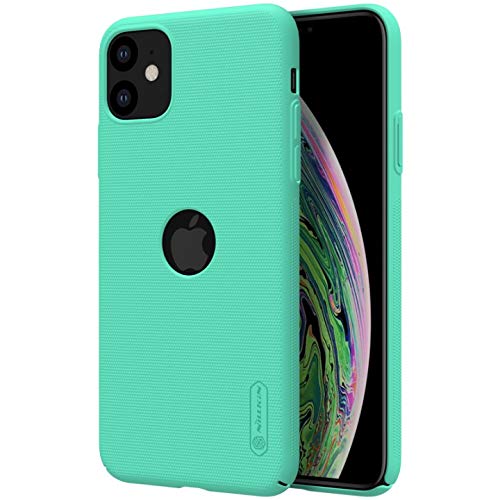 Nillkin Case For Apple Iphone 11 6 1 Inch Super Frosted Hard Back Cover Pc With Logo Cut Mint Green Color Amazon In Electronics