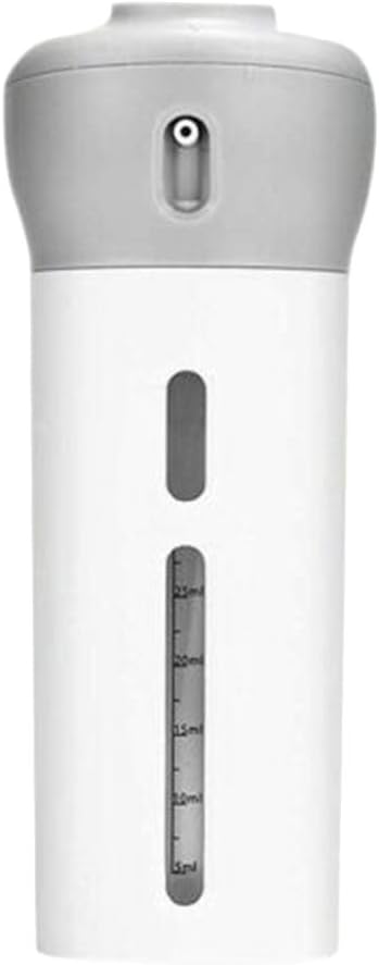 SirMo Travel Bottles Set, 4-in-1 Lotion Shampoo Gel Travel Dispenser Portable Leakproof Rotatable Bottles, Refillable Travel Liquid/Lotion Container Kit