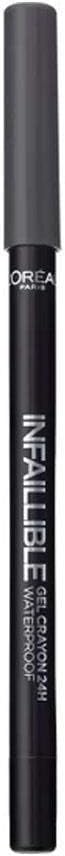 L'Oreal Paris Infallible Gel Crayon Waterproof 24H Eyeliner 02 Gray Fever