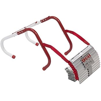 Kidde 468093 KL-2S Two-Story Fire Escape Ladder with Anti-Slip Rungs, 13-Foot
