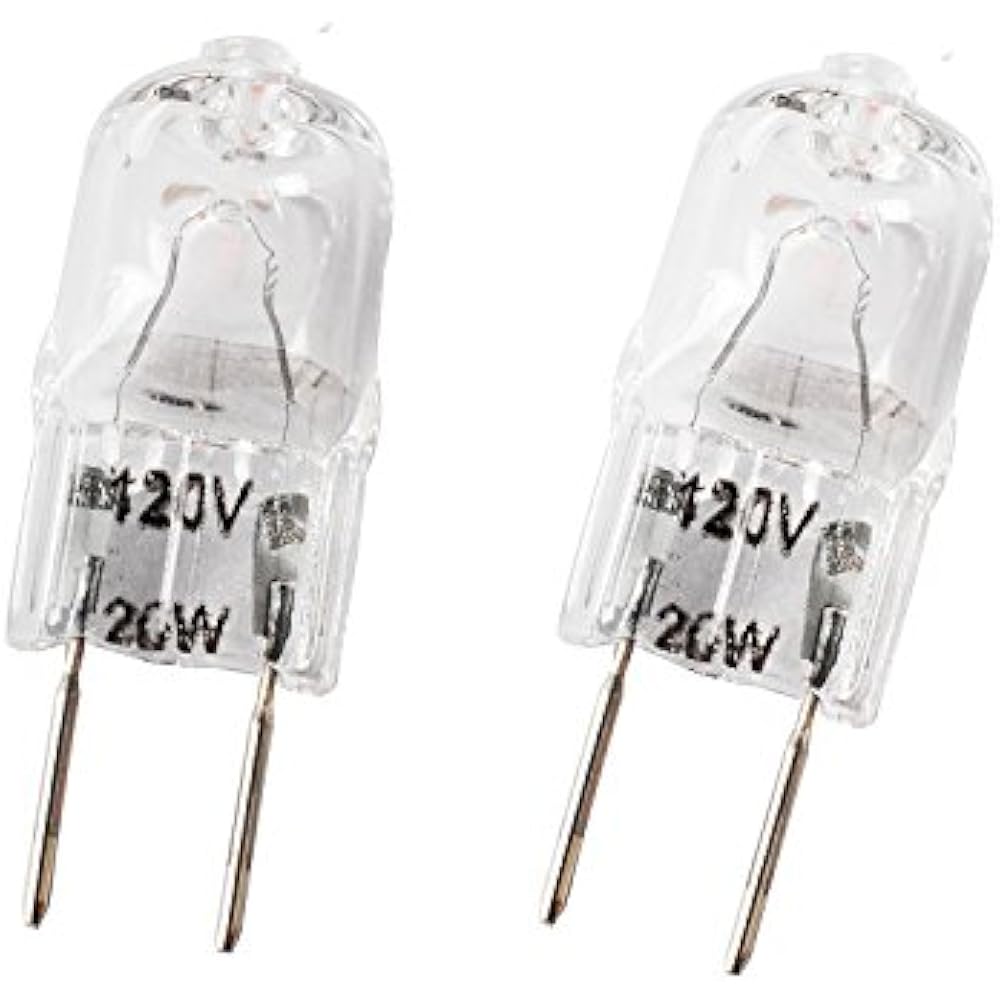 Wadoy WB36X10213 Microwave Light Bulbs G8 120V 20W Replacement For