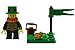 LEGO St Patrick's Day Leprechaun & Pot of Gold Toy - Custom Saint Patty's Irish Minifigure