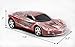 Haktoys Remote Control Sports Car: Radio Control Racing Toy Vehicle with LED Flashing Lights - Great Gift for Kids, Boys and Girls (Red)