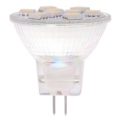 HERO-LED MR11-9T-WW MR11 GU4 LED Halogen Replacement Bulb, 12V AC/DC, 1.8W, 15-20W Equivalent, Warm White 3000K, 5-Pack(Not Dimmable) - Thumbnail 2