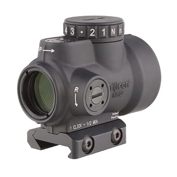 Trijicon 1x25 MRO 2.0 MOA Adjustable Red Dot