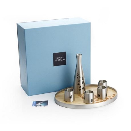 Royal Selangor Shuraku Sake Set 1 X Jug 4 X | Desertcart Mauritius