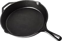 Pre-Seasoned Cast-Iron Skillet, 10.25 inch - Utopia Kitchen