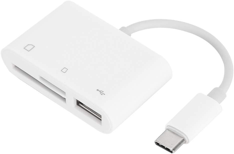 PUSOKEI Usb‑C To Sd/Tf Card Camera Reader Adapter With Universal Compatibility